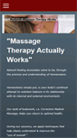 Mobile Screenshot of narberthmassagetherapyworks.com