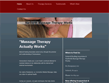 Tablet Screenshot of narberthmassagetherapyworks.com